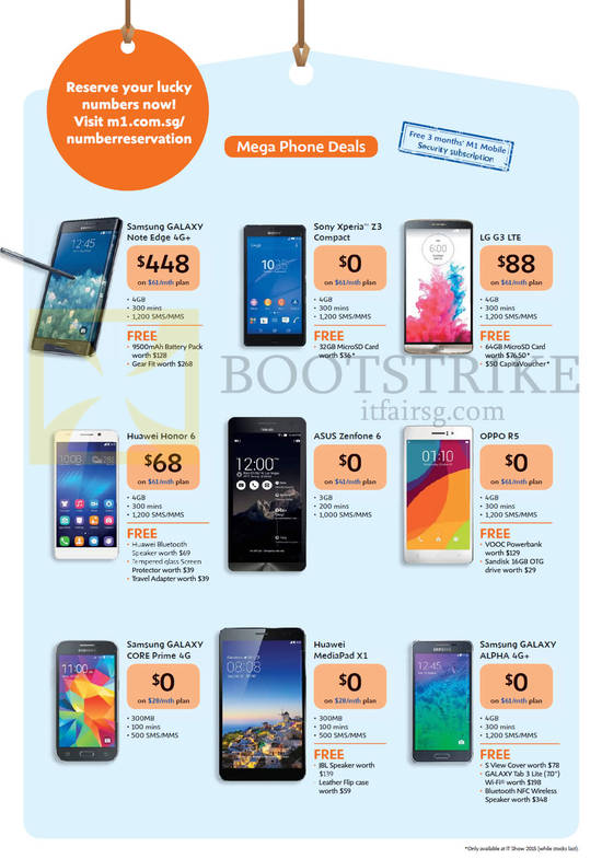 Phone Samsung Galaxy Note Edge, Core Prime, Alpha, Sony Xperia Z3 Compact, LG G3, Huawei Honor 6, MediaPad X1, Asus Zenfone 6, Oppo R5