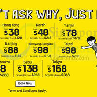 Read more about Scoot from $12 Promo Fares 5 - 7 Mar 2015