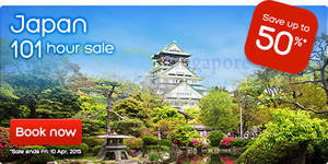 Featured image for (EXPIRED) Hotels.Com Up To 50% Off Japan 101 Hour Sale 7 – 10 Apr 2015