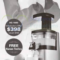 Hurom Mini HQ1600 Slow Juicer @ Tangs 17 Apr 2015