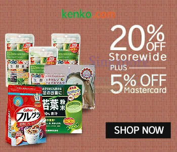 Featured image for Kenko.com 25% OFF SK-II, Kanebo, Kose & More (NO Min Spend) 1-Day Coupon Code 28 Apr 2015
