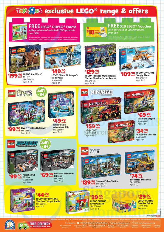 Lego Range n Offers, Toys, Lego Star Wars, Lego City, Lego Elves, Lego Speed Champions, Lego Ninjago