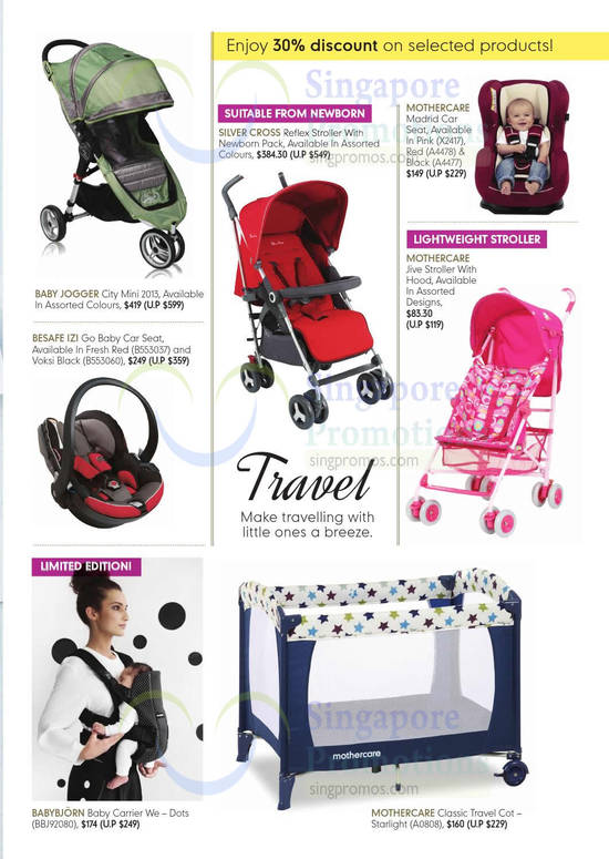 Travel Related Stroller, Car Seats, Travel Cot,