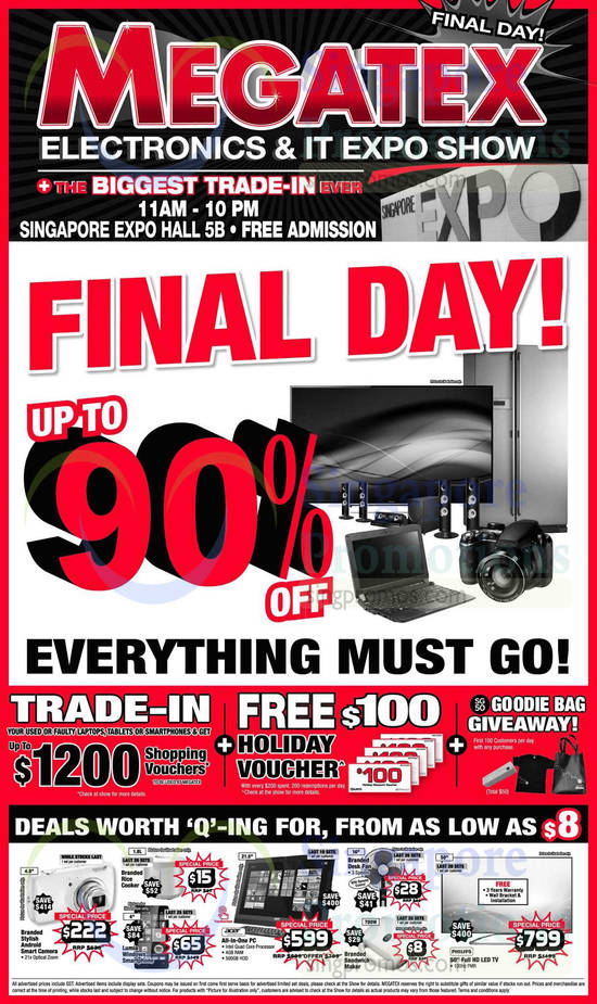 17 May Final Day Up to 90 Percent Off, Digital Camera, AIO Desktop PC, LED TV, Fan