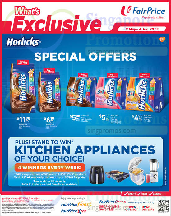 8 May Horlicks Chocolate, Fibre Up, Instant 3-in-1 Cereal