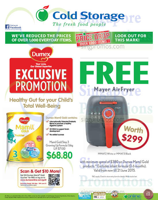 Cold Storage Dumex 22 May 2015