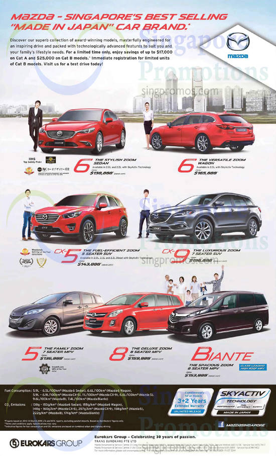 Eurokars Mazda Offers 9 May 2015