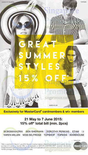 Featured image for (EXPIRED) F3 Brands 15% Off Great Summer Styles 21 May – 7 Jun 2015