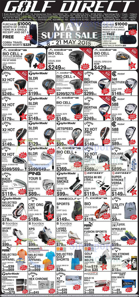 Golf Direct 7 May 2015