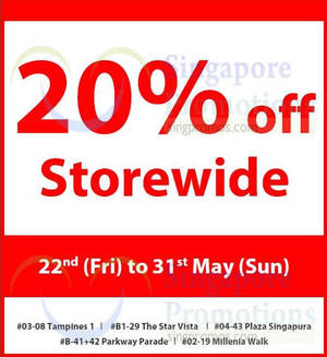 Featured image for (EXPIRED) Howards Storage World 20% Off Storewide 22 – 31 May 2015