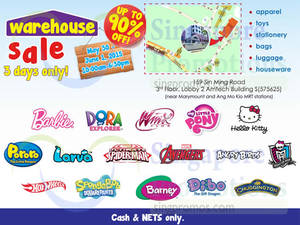 Featured image for (EXPIRED) Kidztime Warehouse Sale 30 May – 1 Jun 2015