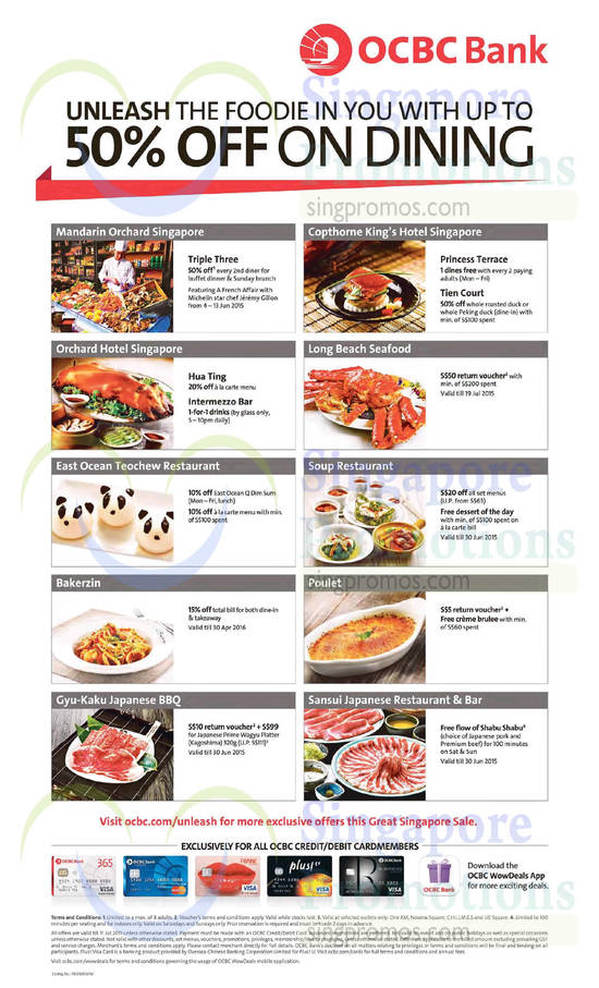 OCBC Dining 19 May 2015