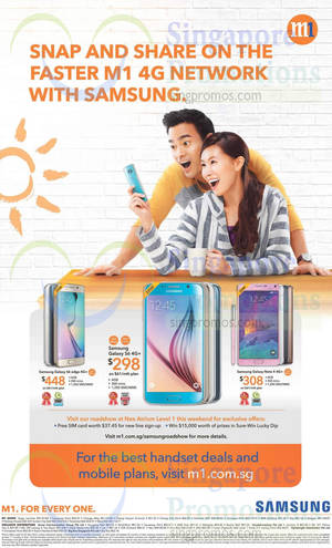 Featured image for (EXPIRED) M1 Home Broadband, Mobile & Other Offers 16 – 22 May 2015