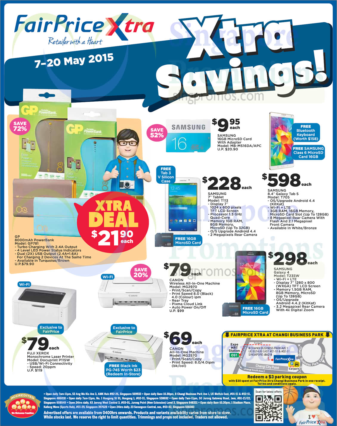 Featured image for NTUC Fairprice Wines, I.T Gadgets, Supplements & Other Grocery Offers 7 - 20 May 2015