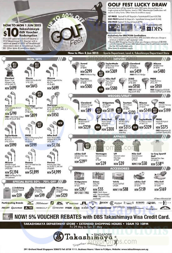 Takashimaya Golf Fest 29 May 2015