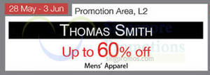 Featured image for (EXPIRED) Thomas Smith Promotion Event @ Parkway Parade 28 May – 3 Jun 2015