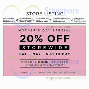 Featured image for (EXPIRED) Tracyeinny 20% OFF Storewide Sale 9 – 11 May 2015