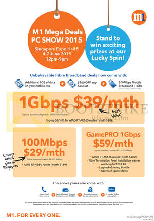 Featured image for (EXPIRED) M1 PC SHOW 2015 Home Broadband, Mobile & Other Offers 4 – 7 Jun 2015