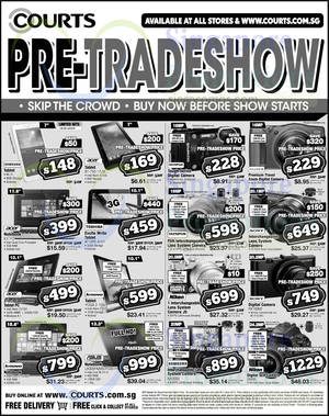 Featured image for (EXPIRED) Courts Pre-Tradeshow Sale Offers 2 – 4 Jun 2015
