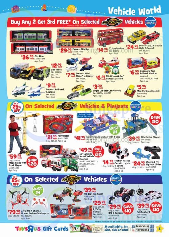 Vehicle World Vehicles, Playsets, Helicopters, Planes, Crane, Fast Lane, Fast Lane RC