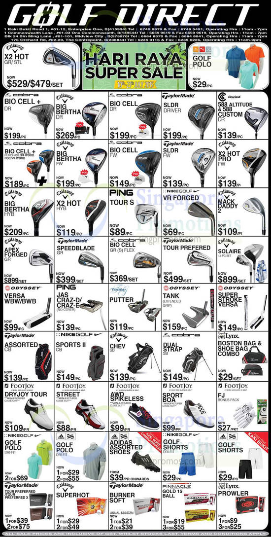 Golf Direct 10 Jul 2015