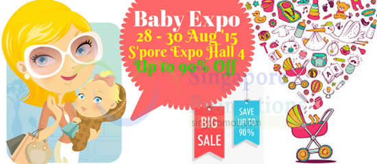 Featured image for Baby Expo Fair @ Singapore Expo 28 - 30 Aug 2015