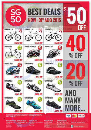 Featured image for (EXPIRED) Rodalink Bicycle Store Bicycles & Accessories Offers 16 – 31 Aug 2015