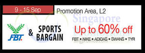 Featured image for (EXPIRED) Isetan FBT & Sports Bargain Promo Event @ Nex 9 – 15 Sep 2015