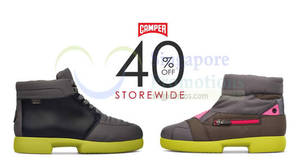 Featured image for (EXPIRED) Camper 40% Off Shoes Storewide Promotion From 4 Oct 2015