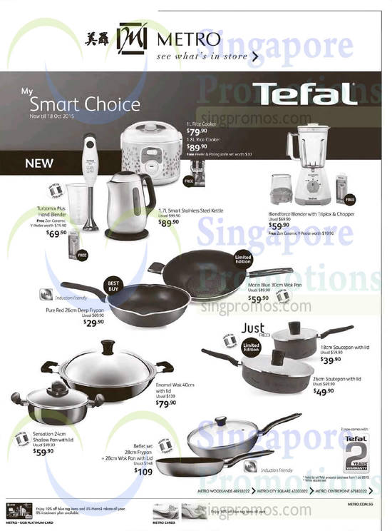 Metro Cookware 1 Oct 2015