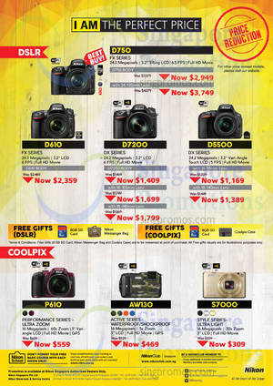 Featured image for Nikon Coolpix & DSLR Digital Camera Offers 2 Oct 2015