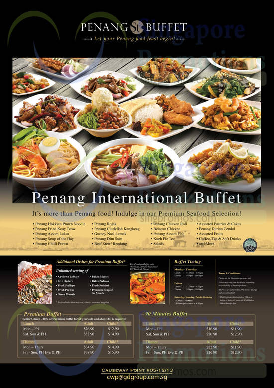 Penang St Buffet 13 Oct 2015