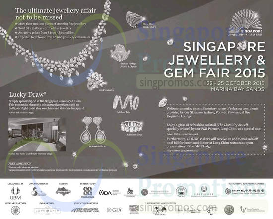 Singapore Jewellery n Gem Fair 22 Oct 2015