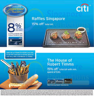Featured image for (EXPIRED) Raffles Singapore & The House of Robert Timms Offers For Citibank Cardmembers 8 Nov – 31 Dec 2015