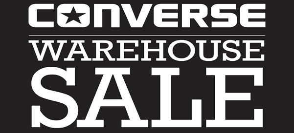Featured image for Converse: Warehouse Sale at Alantic Sports from 4 - 7 Aug 2016