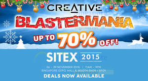 Featured image for (EXPIRED) Creative SITEX Deals Online 26 Nov – 6 Dec 2015