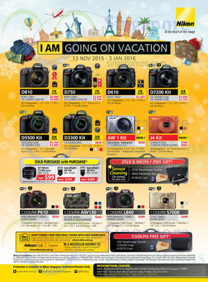 Featured image for (EXPIRED) Nikon Digital Cameras Offers 14 Nov 2015 – 31 Jan 2016