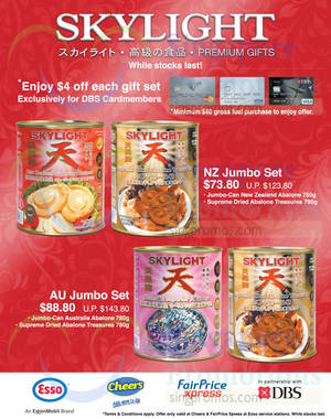 Featured image for Skylight Abalone Jumbo Set Offers for DBS Cardmembers From 22 Dec 2015