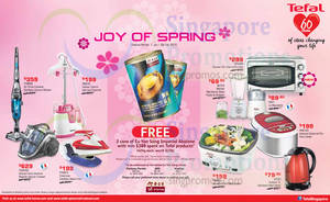 Featured image for (EXPIRED) Tefal Joy of Spring Promo Offers 7 Jan – 29 Feb 2016