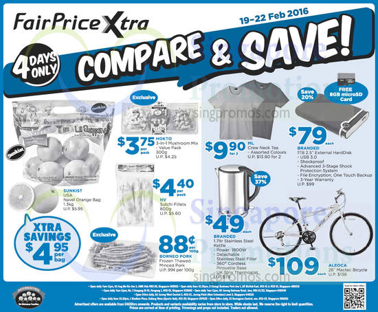 FairPrice 4Day Specials 19 Feb 2016