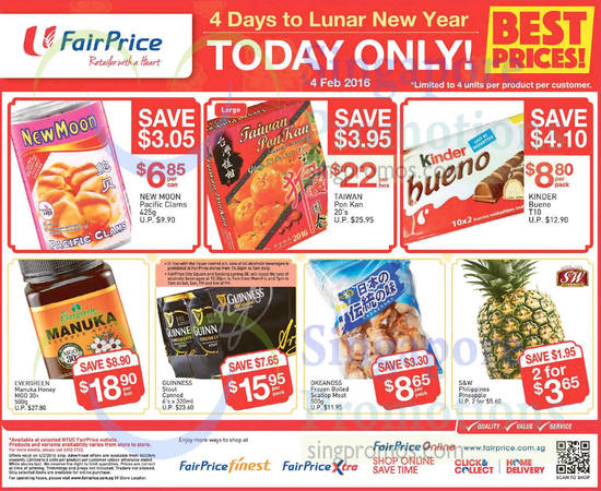 Fairprice 1Day 4 Feb 2016