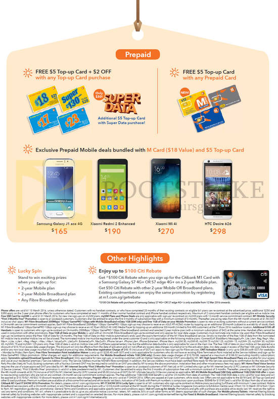 Prepaid Free Top Up Card, Mobile Deals, Samsung Galaxy J1 Ace, Xiaomi Redmi 2 Enhanced, Mi 4I, HTC Desire 626