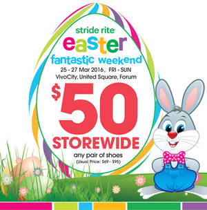 Featured image for (EXPIRED) Stride Rite Easter Weekend Storewide Sale 25 – 27 Mar 2016