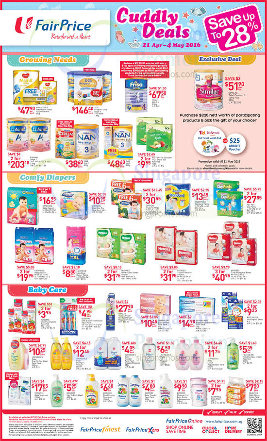 FairPrice Baby Cuddly 21 Apr 2016