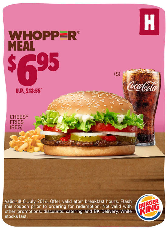 BK May Coupon H