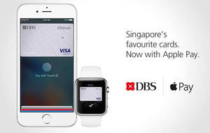 Featured image for (EXPIRED) DBS/POSB 20% Cashback when you use Apple Pay from 25 May – 24 Aug 2016