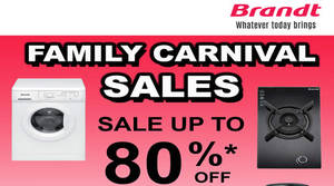 Featured image for (EXPIRED) Brandt Up To 80% Off Family Carnival Sale from 1 – 3 Jul 2016