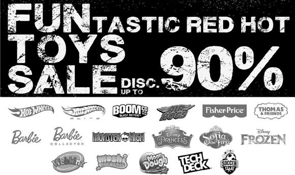 Featured image for Emway Funtastic Red Hot Toys Sale at Changi City Point from 27 Jun - 3 Jul 2016