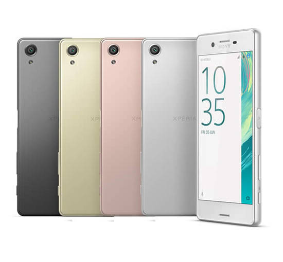 Xperia X Colour Range Xperia X Colour Range