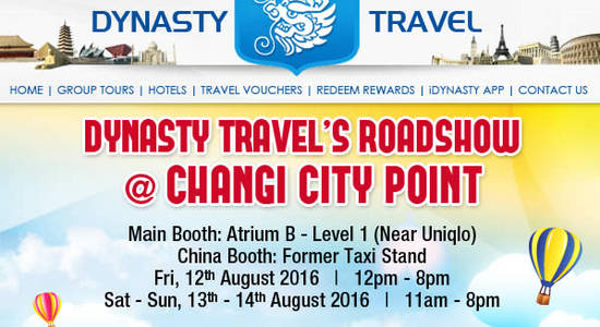 Dynasty Travel Feat 10 Aug 2016 Dynasty Travel Feat 10 Aug 2016